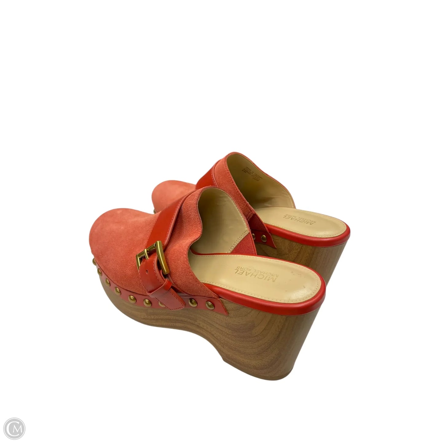 Shoes Heels Block By Michael By Michael Kors In Orange, Size: 6.5