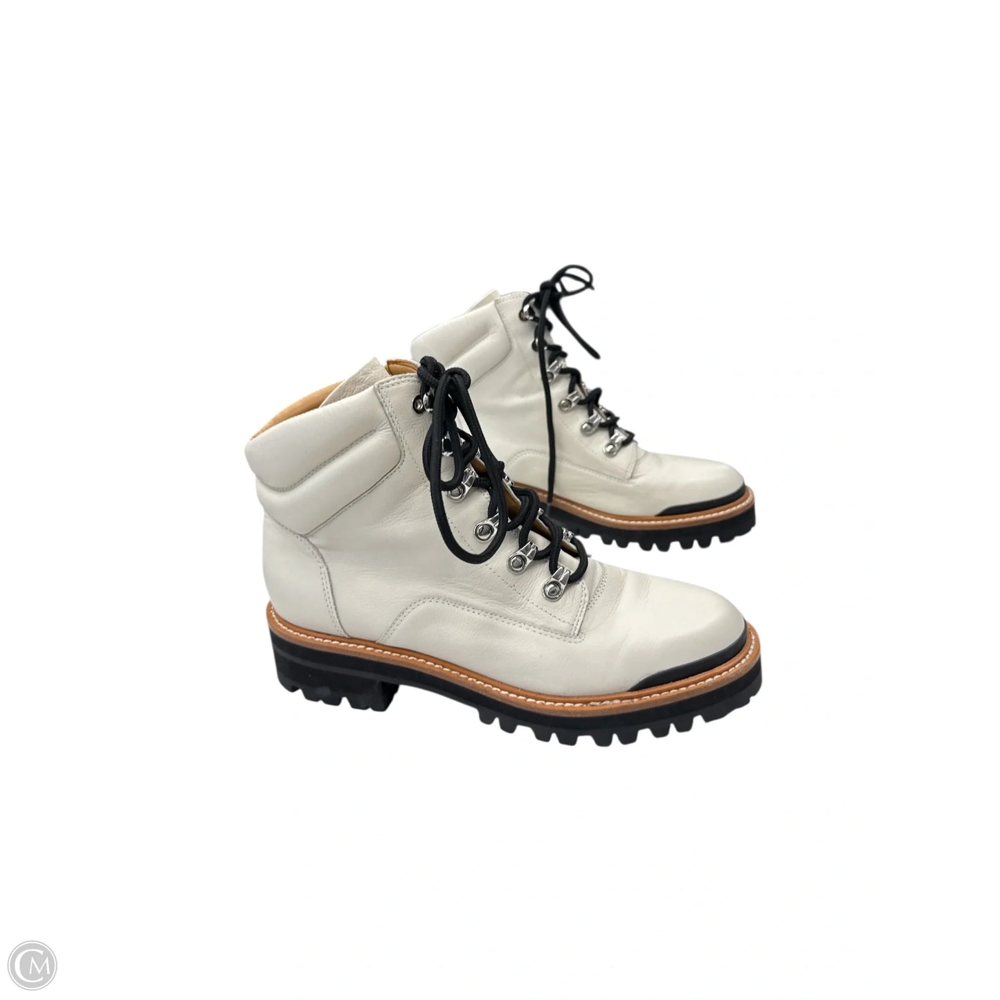 Boots Ankle Flats By Marc Fisher In Cream, Size: 8