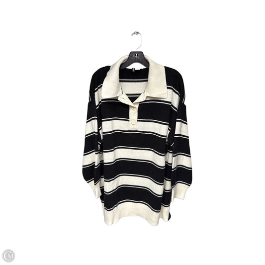 Sweater By Divided In Black & Cream, Size: Xl