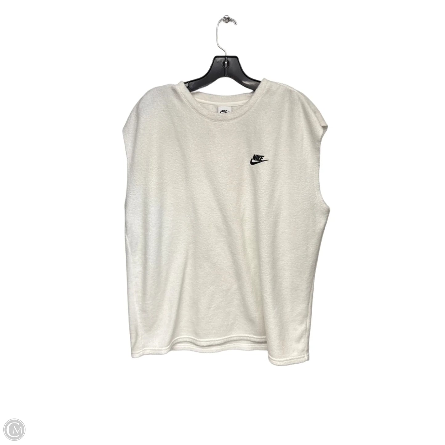 Athletic Top By Nike Apparel In White, Size: S