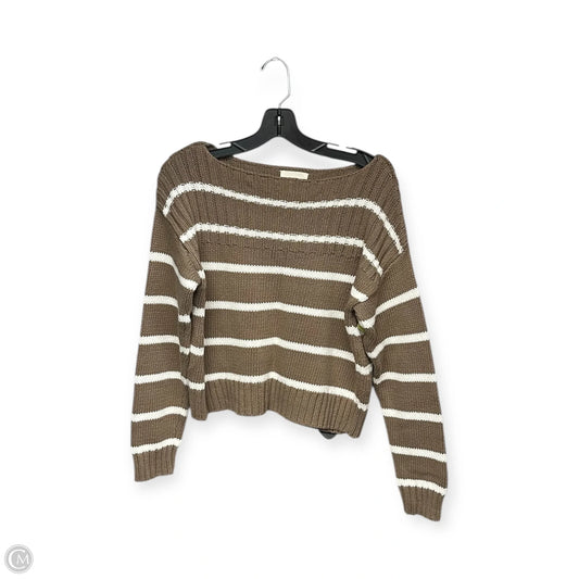 Sweater By Lucky Brand In Brown, Size: S