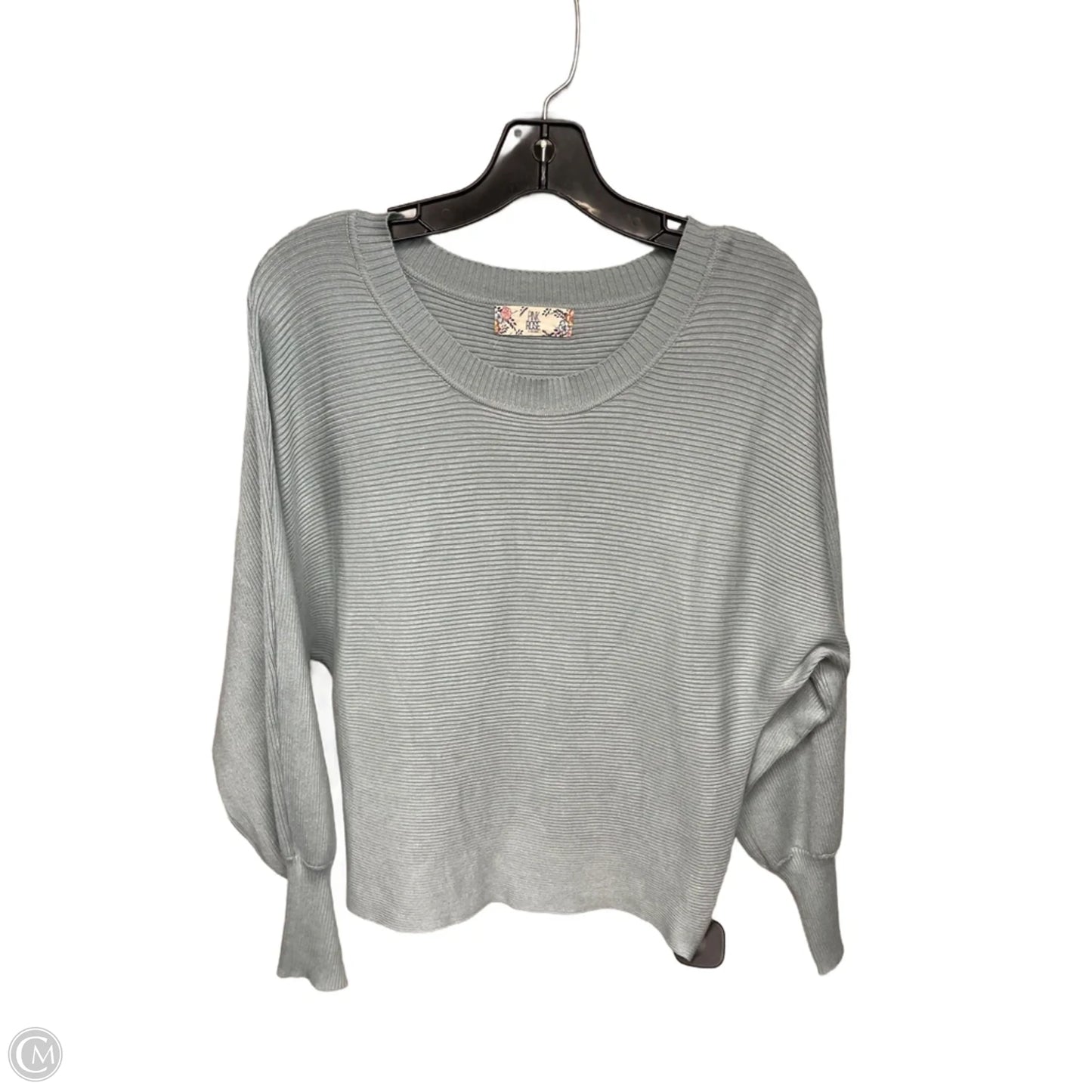 Top Long Sleeve By Pink Rose In Blue, Size: S