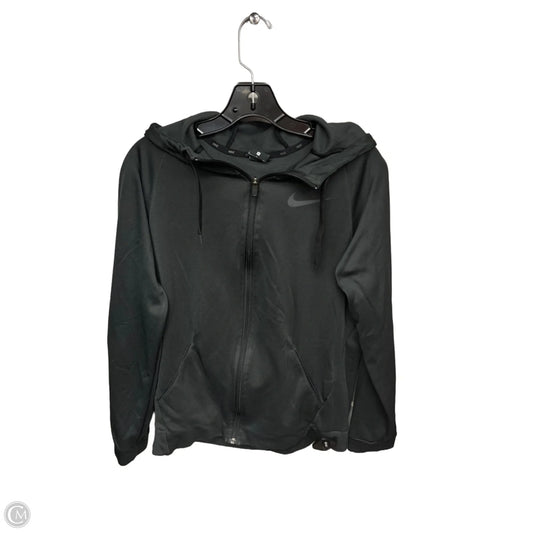 Athletic Sweatshirt Hoodie By Nike Apparel In Grey, Size: S