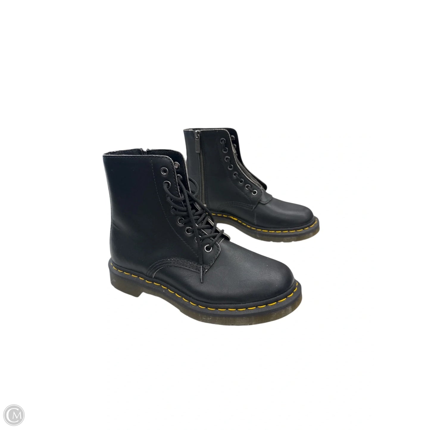 Boots Ankle Flats By Dr Martens In Black, Size: 7