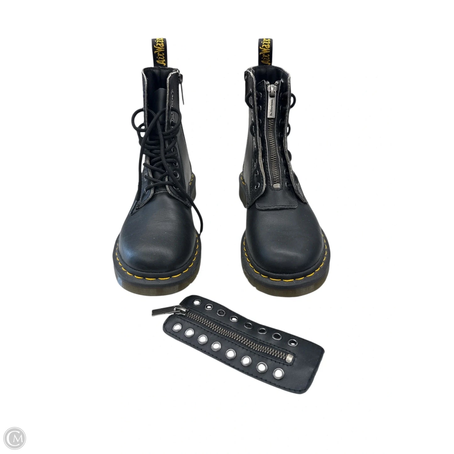 Boots Ankle Flats By Dr Martens In Black, Size: 7