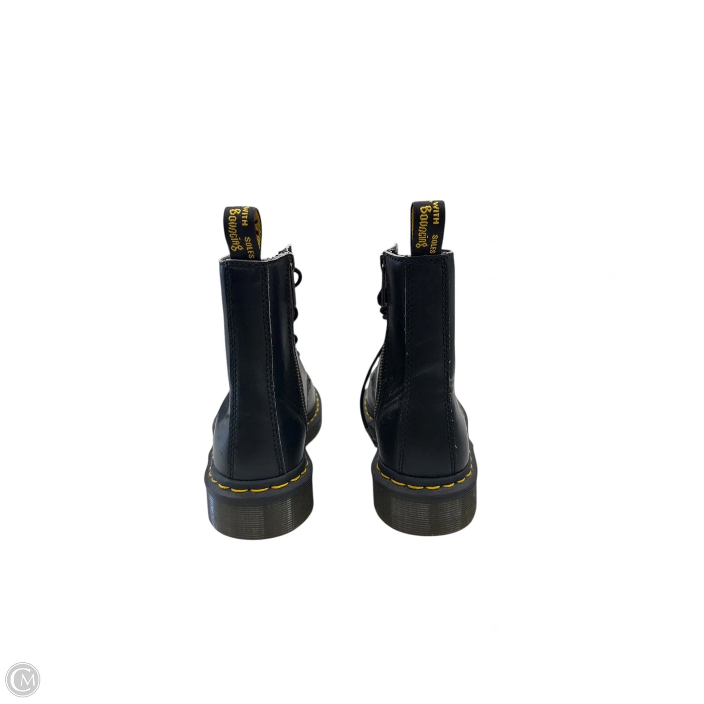 Boots Ankle Flats By Dr Martens In Black, Size: 7