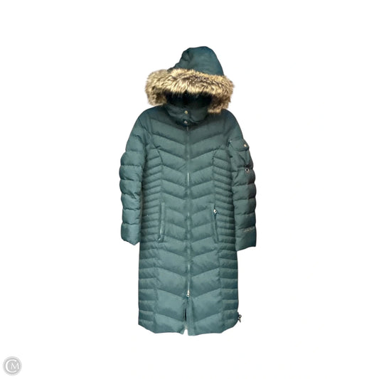 Coat Parka By Eddie Bauer In Green, Size: Xs