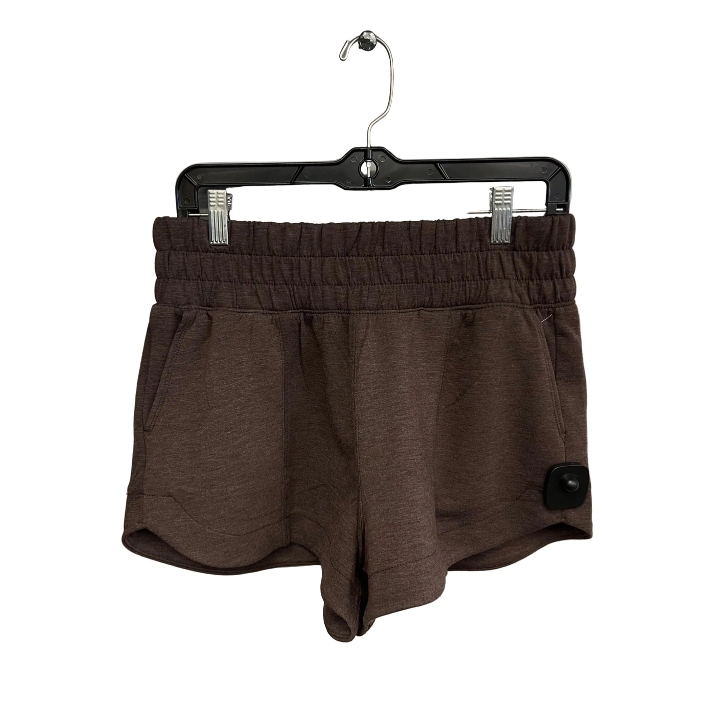 Athletic Shorts By Yogalicious In Brown, Size: L