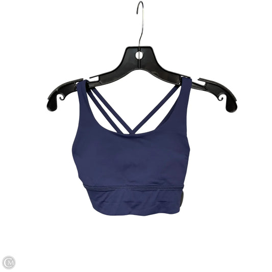 Athletic Bra By Lululemon In Blue, Size: 2