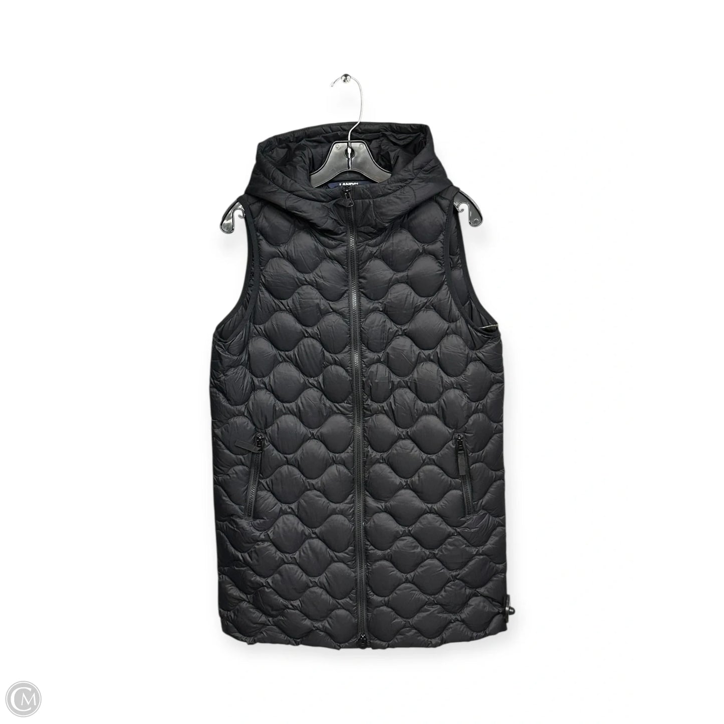 Vest Puffer & Quilted By Lands End In Black, Size: Xs