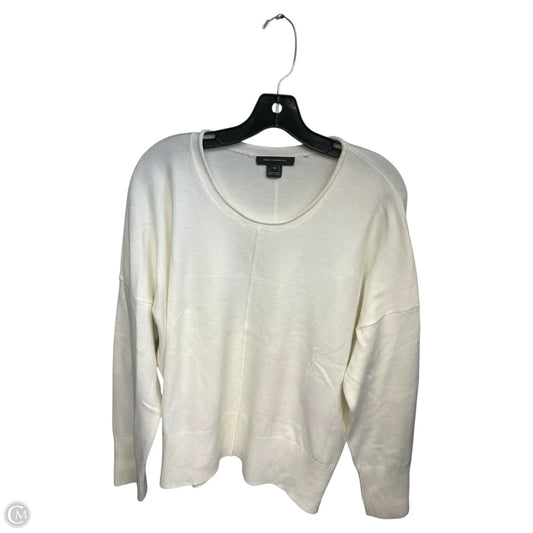 Sweater By French Connection In Ivory, Size: M