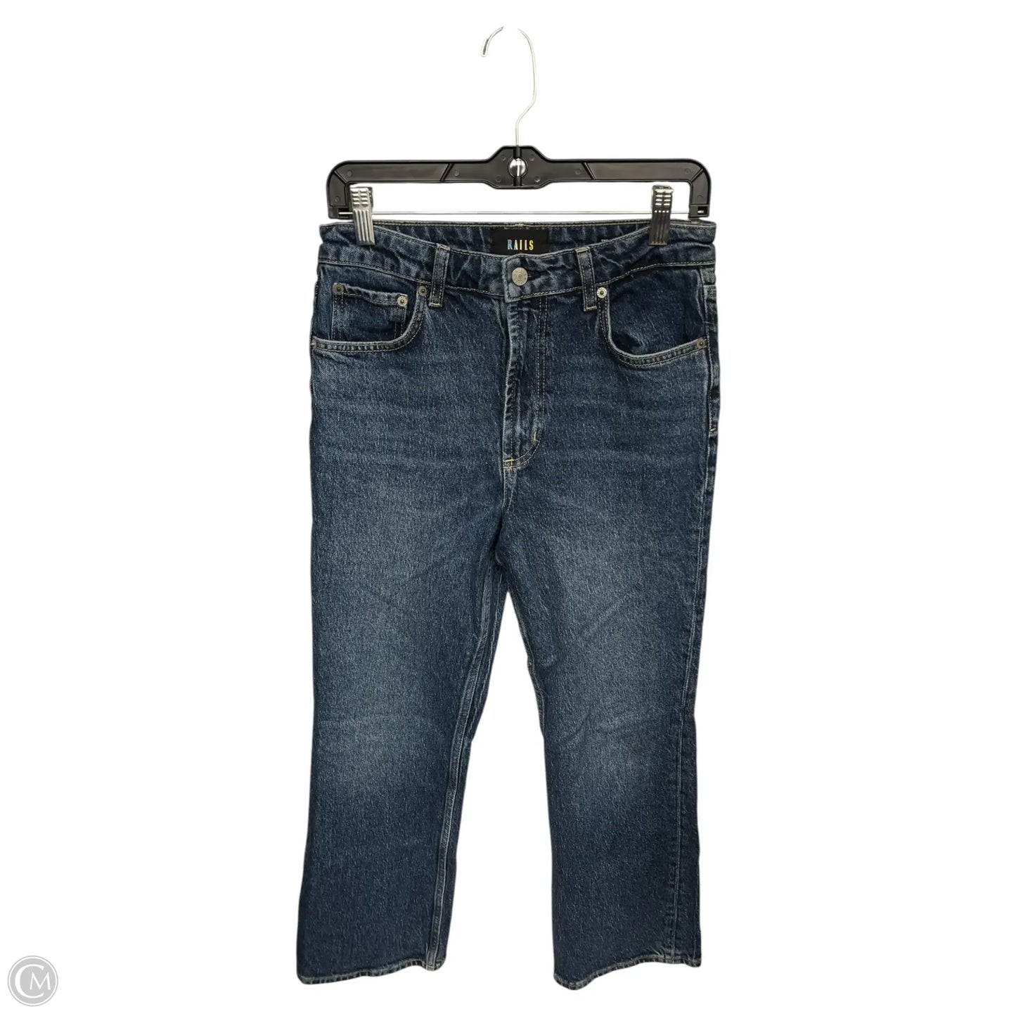 Jeans Flared By Rails In Blue Denim, Size: 6