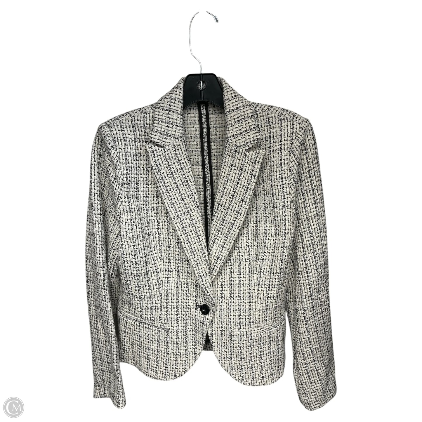 Blazer By Amanda + Chelsea In Black & Cream, Size: M