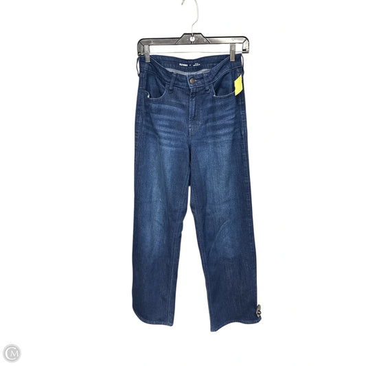 Jeans Wide Leg By Old Navy In Blue Denim, Size: 6