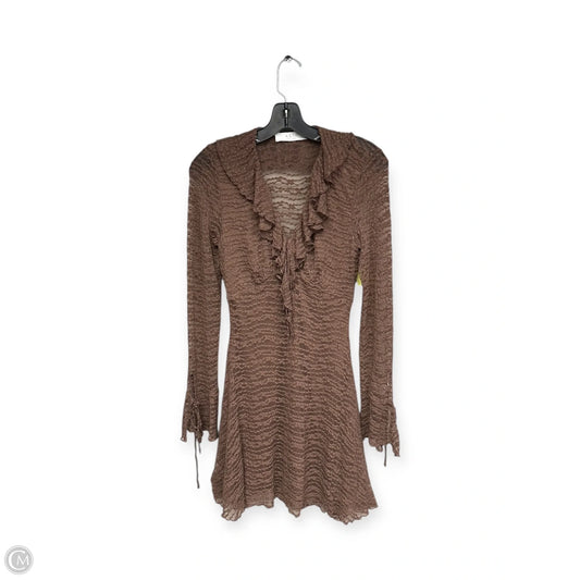 Dress Casual Short By Astr The Label In Brown, Size: S
