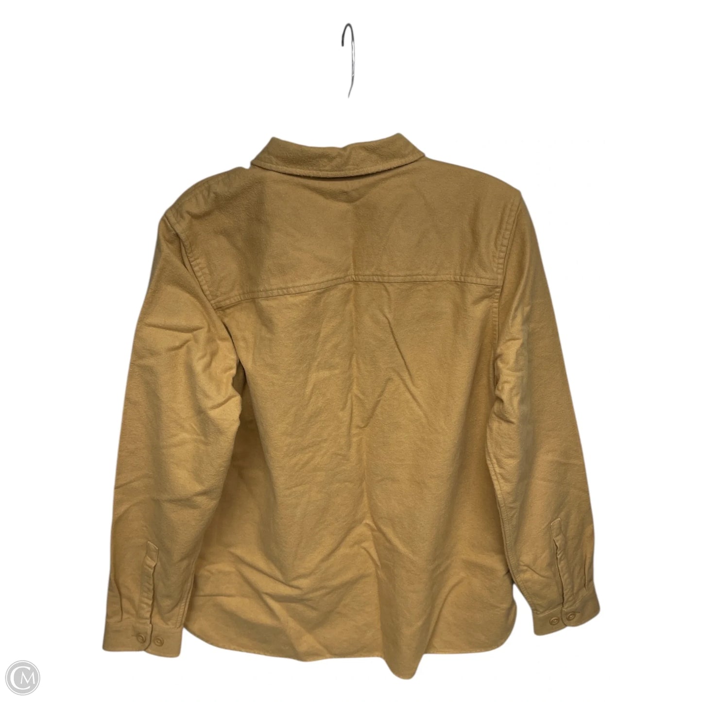 Top Long Sleeve By L.l. Bean In Yellow, Size: L
