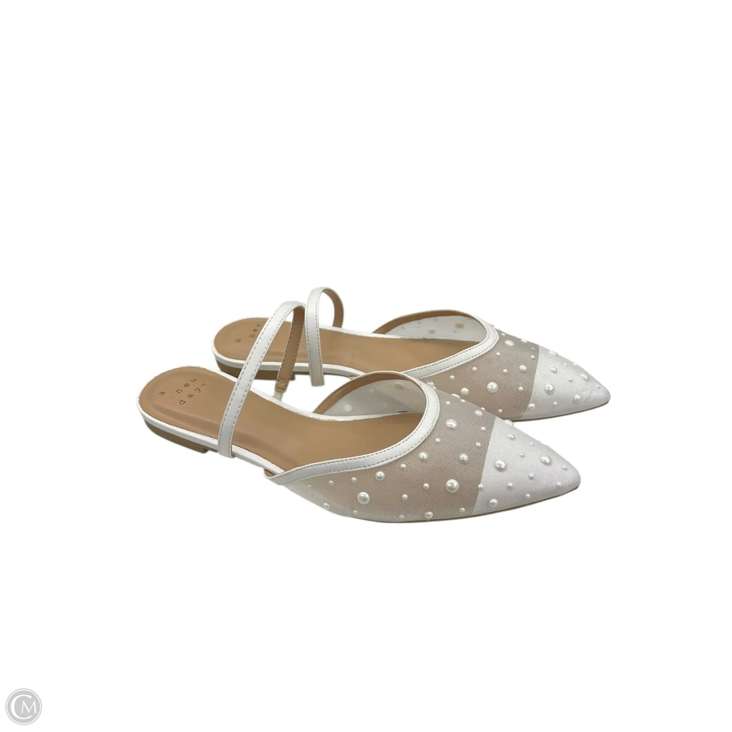 Shoes Flats By A New Day In White, Size: 11