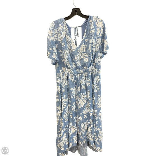 Dress Casual Maxi By Torrid In Blue, Size: 3x