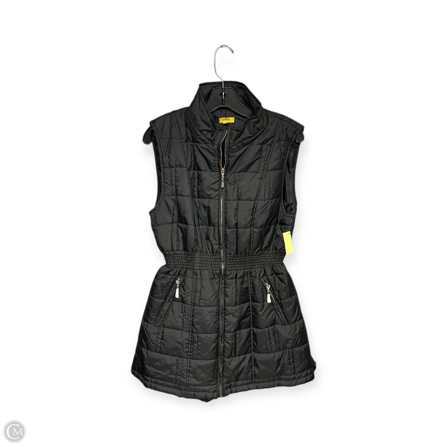 Vest Puffer & Quilted By Clothes Mentor In Black, Size: L