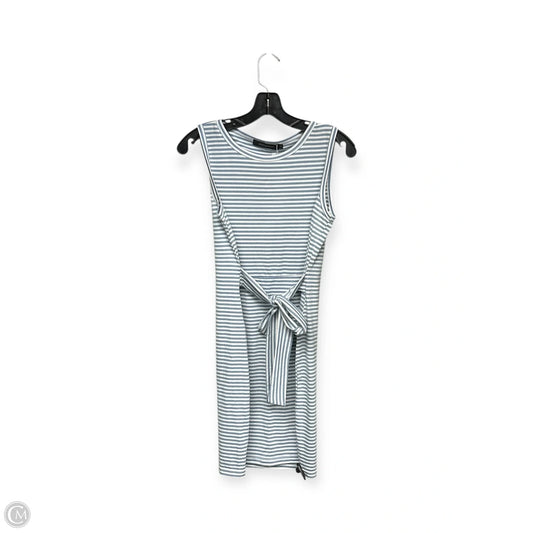 Dress Casual Short By Merokeety In Blue & White, Size: S