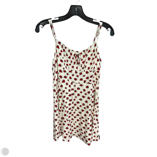 Dress Casual Short By Blu Pepper In Floral Print, Size: M