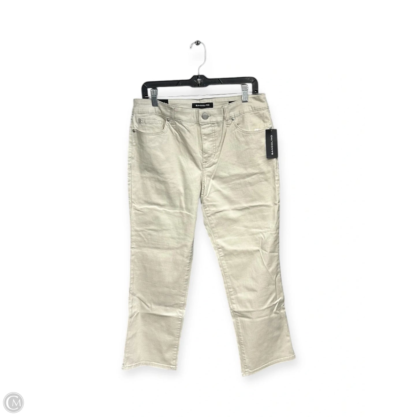 Jeans Straight By Bandolino In Tan, Size: 10p
