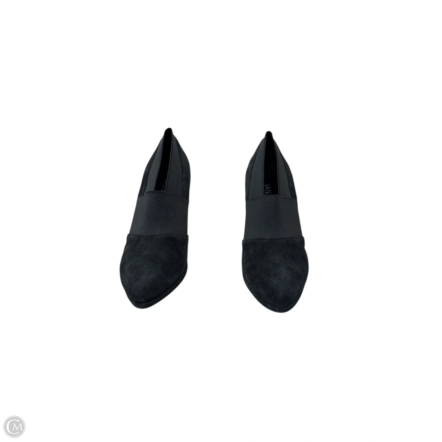 Boots Ankle Heels By Vaneli In Black, Size: 8