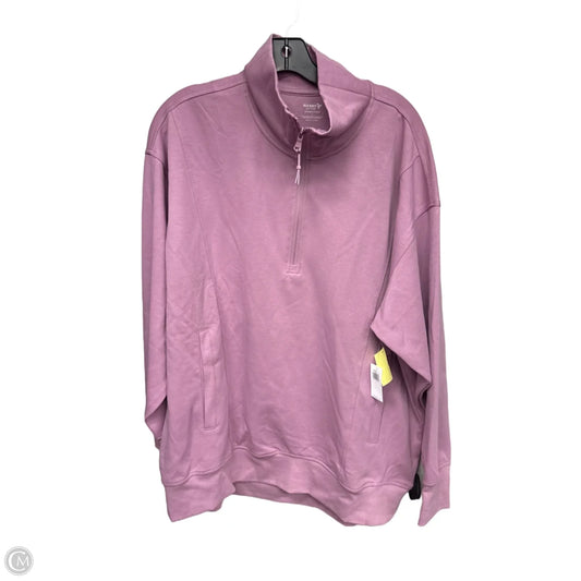 Athletic Sweatshirt Collar By Old Navy In Purple, Size: L