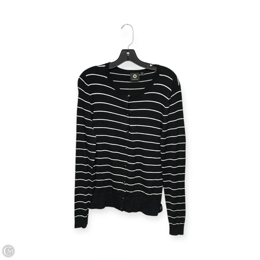 Cardigan By Amber Sun In Black & White, Size: M