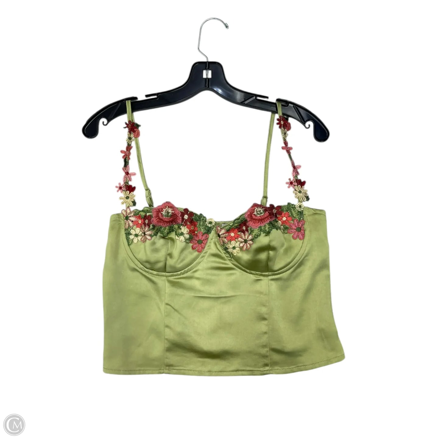 Top Sleeveless By Princess Polly In Green, Size: 8