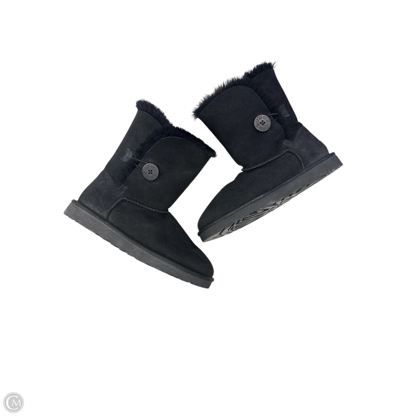 Boots Designer By Ugg In Black, Size: 8