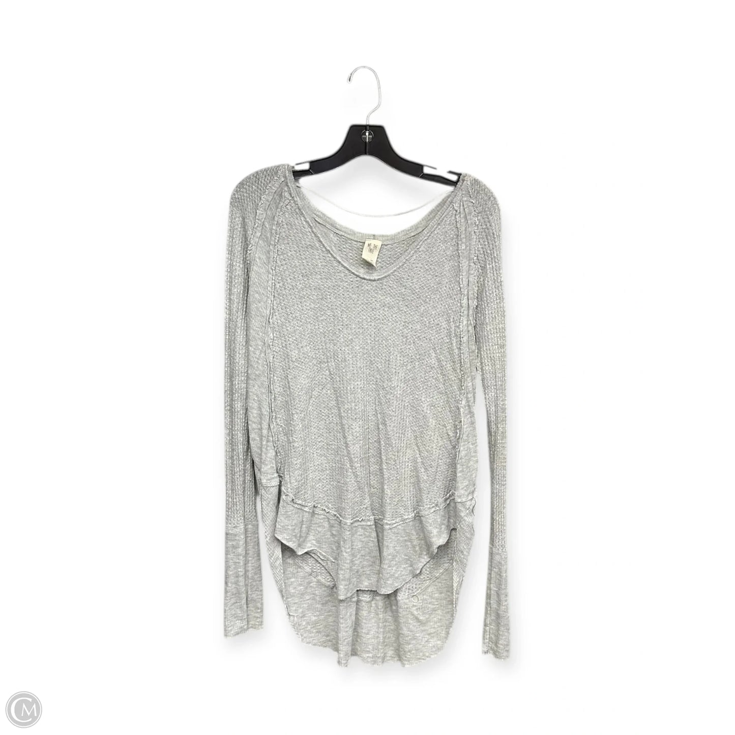 Top Long Sleeve By We The Free In Grey, Size: M
