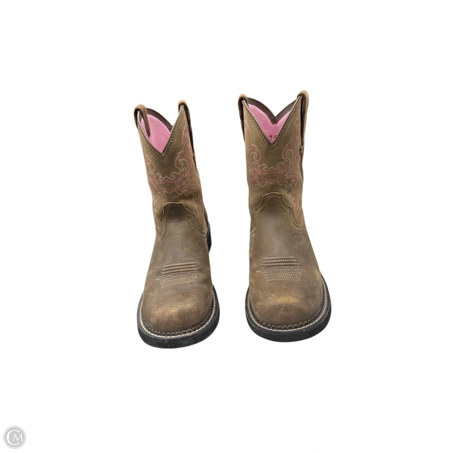 Boots Western By Ariat In Brown, Size: 7.5