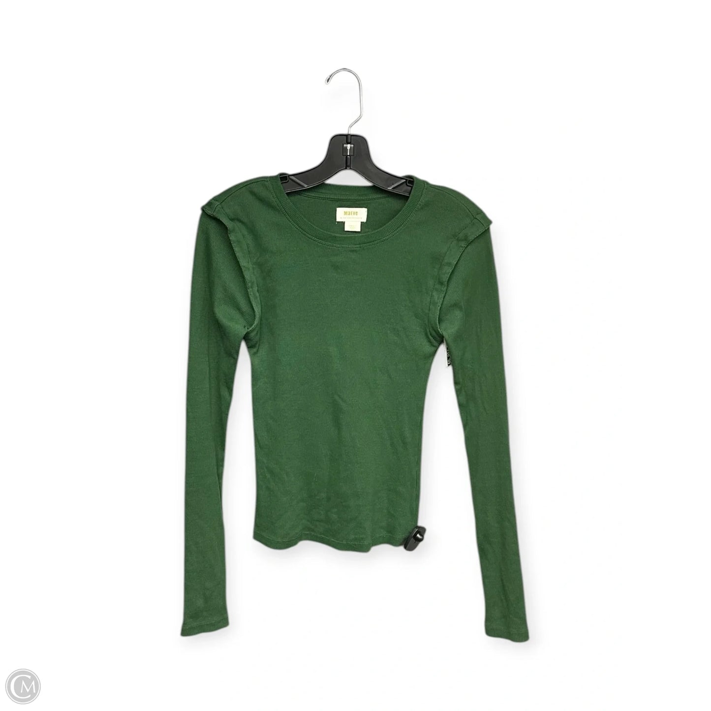Top Long Sleeve By Maeve In Green, Size: S