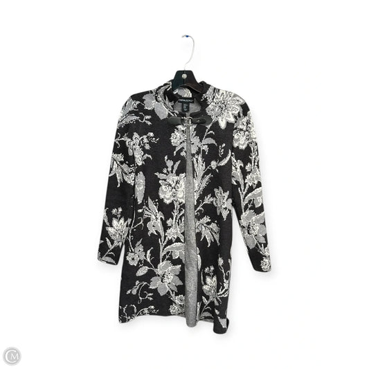 Cardigan By Cynthia Rowley In Black & Grey, Size: Xs