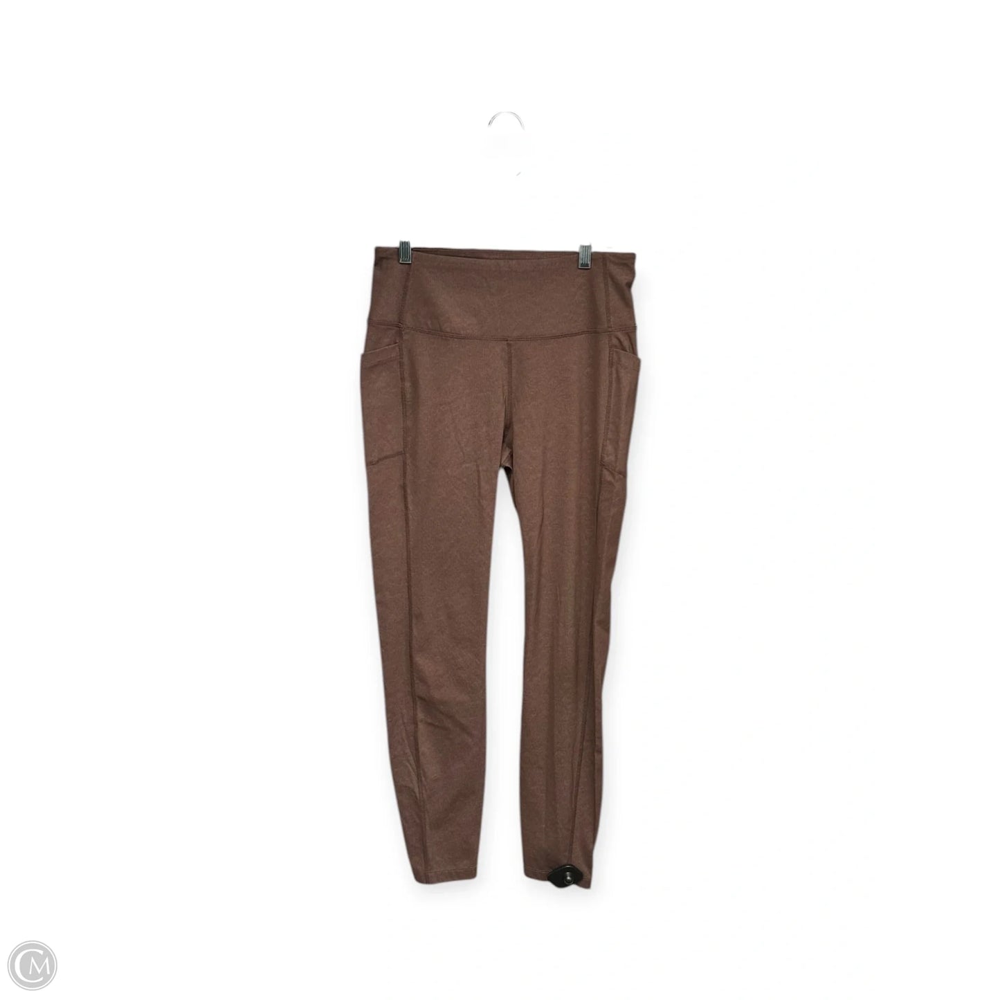 Athletic Leggings By Mondetta In Brown, Size: M