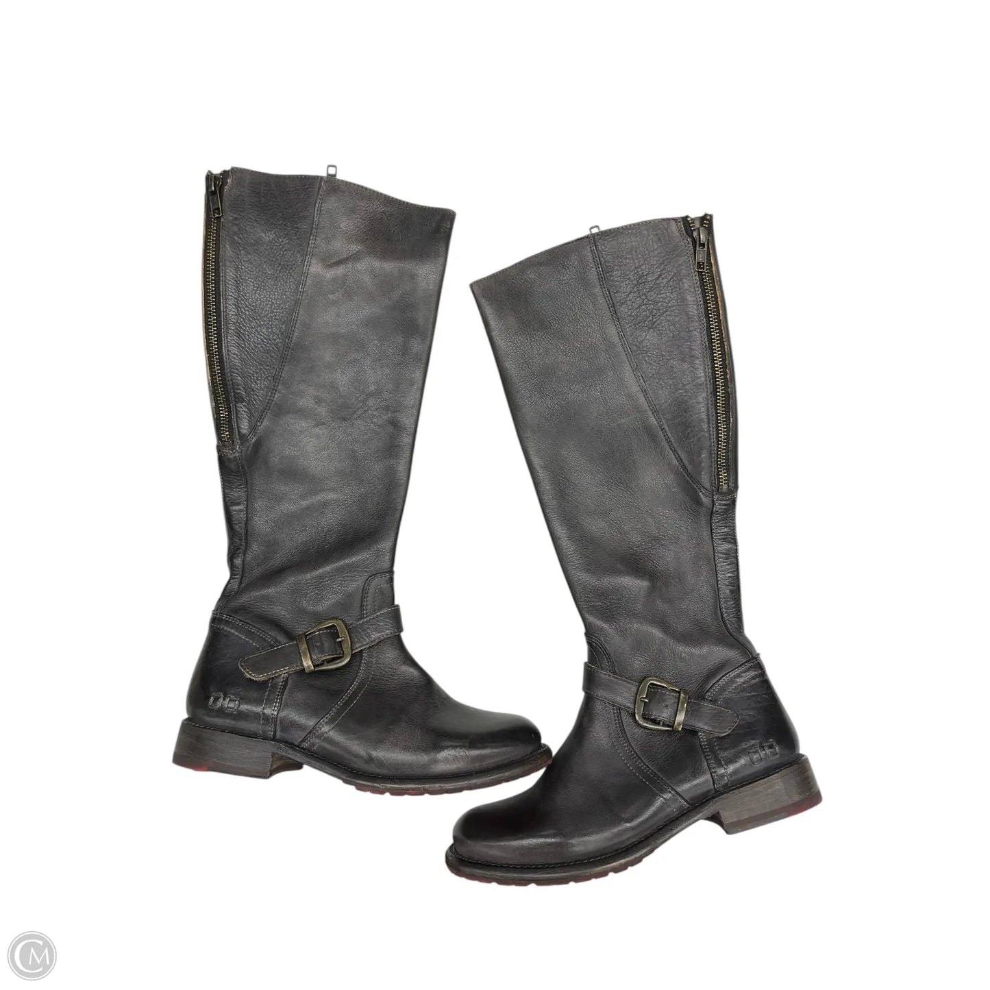 Boots Knee Flats By Bed Stu In Black, Size: 7