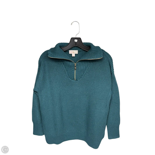 Sweater By Belle By Kim Gravel In Teal, Size: Xxs
