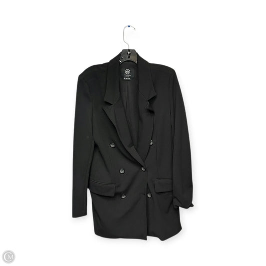 Blazer By Clothes Mentor In Black, Size: L