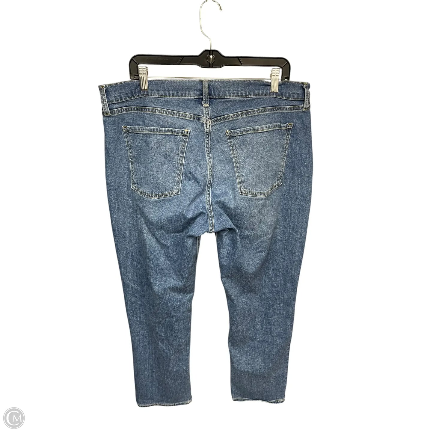 Jeans Boyfriend By Old Navy In Blue Denim, Size: 14