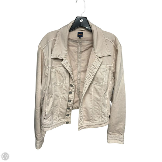 Jacket Denim By Jag In Tan, Size: Xl