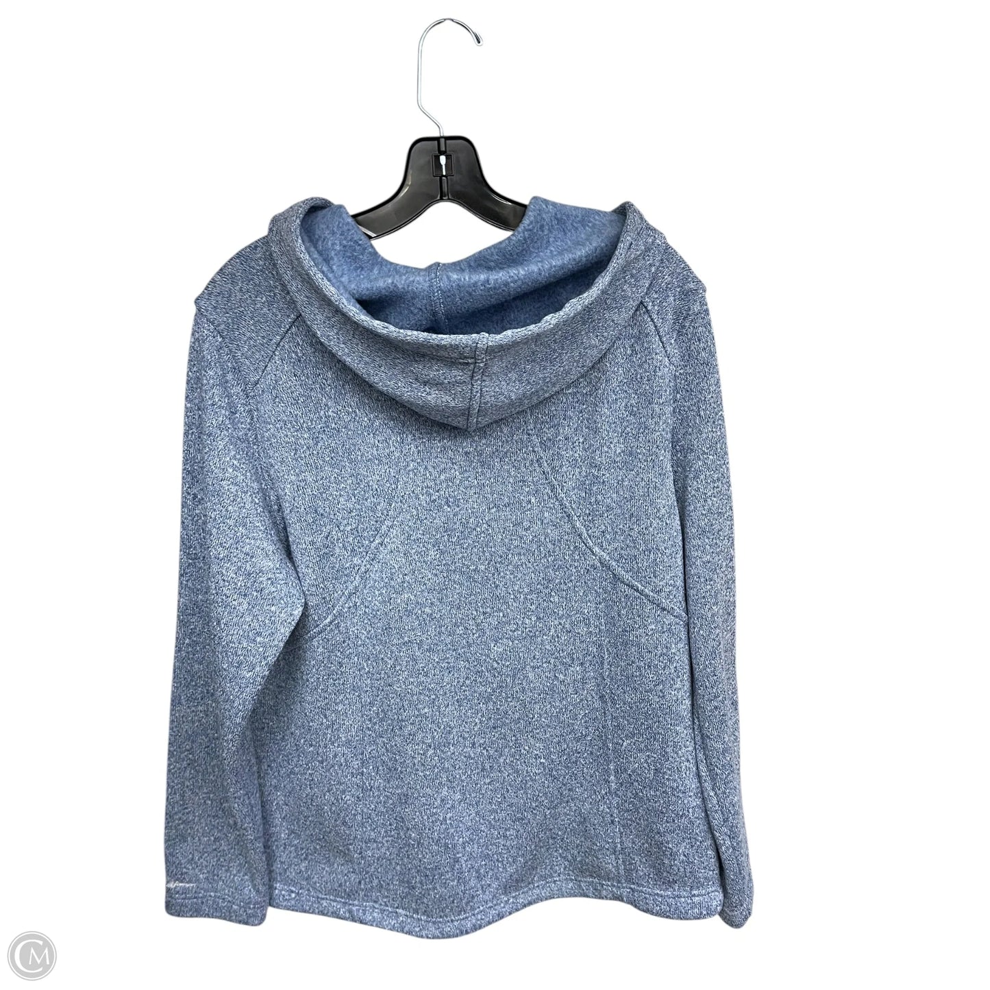 Athletic Jacket By Eddie Bauer In Blue, Size: Xl