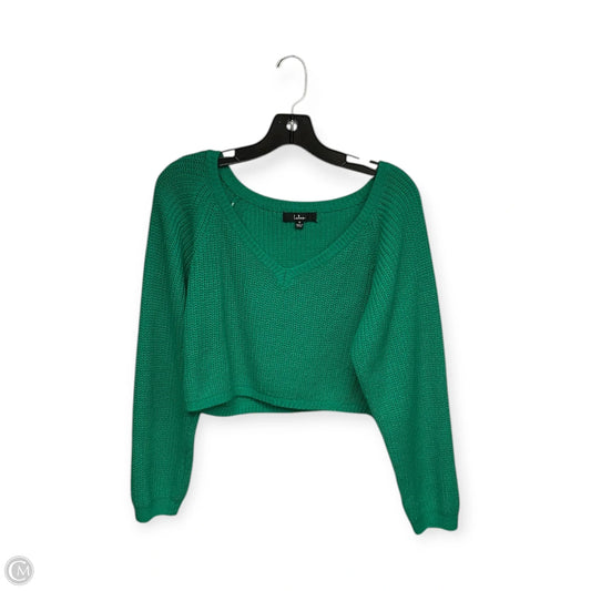Sweater By Lulus In Green, Size: M