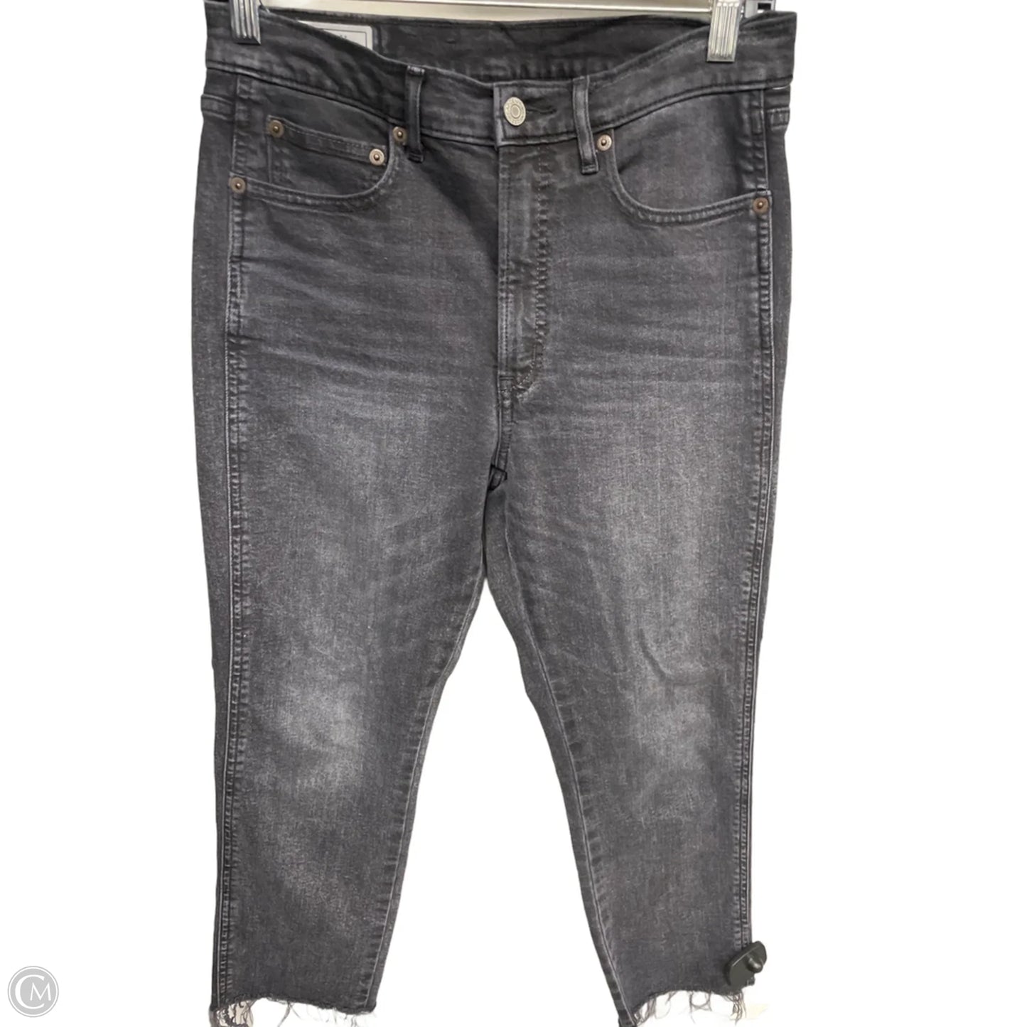 Jeans Skinny By Gap In Black, Size: 6p