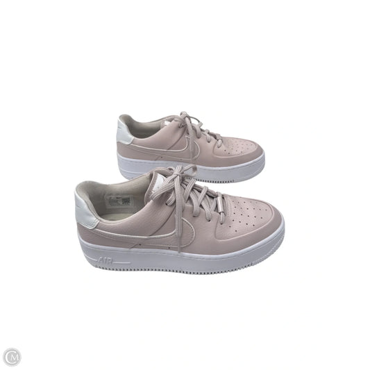 Shoes Sneakers By Nike Apparel In Pink, Size: 8