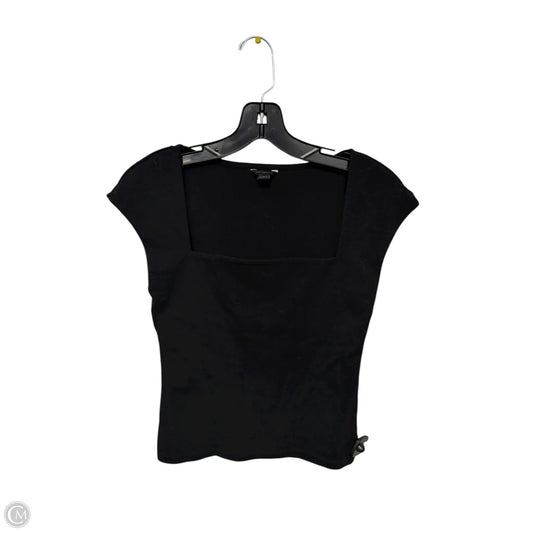 Top Sleeveless By Ann Taylor In Black, Size: S