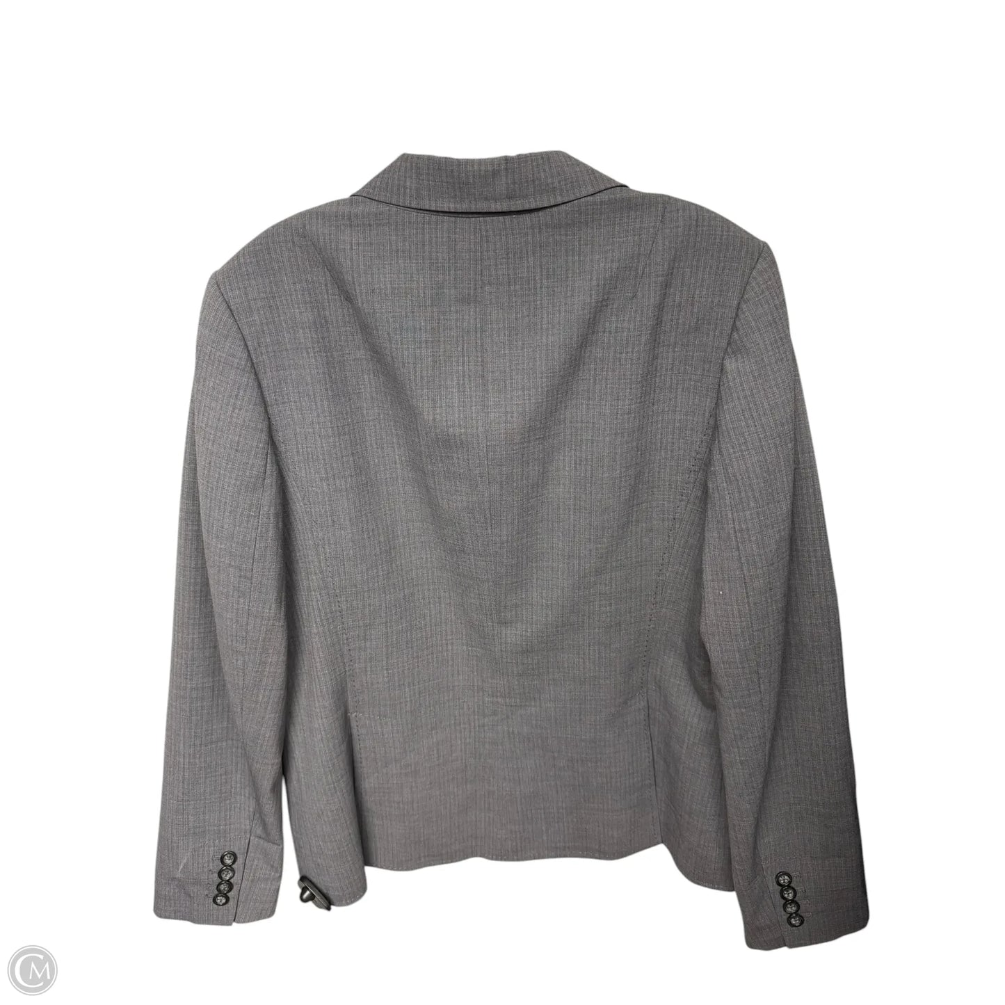 Blazer By Banana Republic In Grey, Size: 14