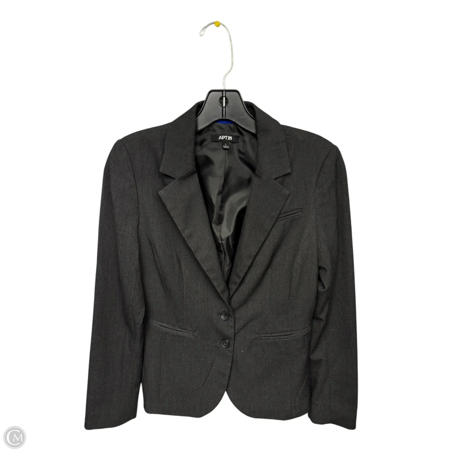 Blazer By Apt 9 In Grey, Size: 2