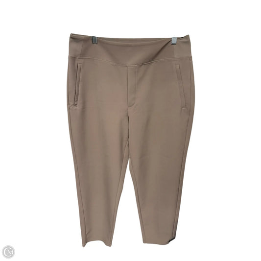 Athletic Pants By Athleta In Tan, Size: 12