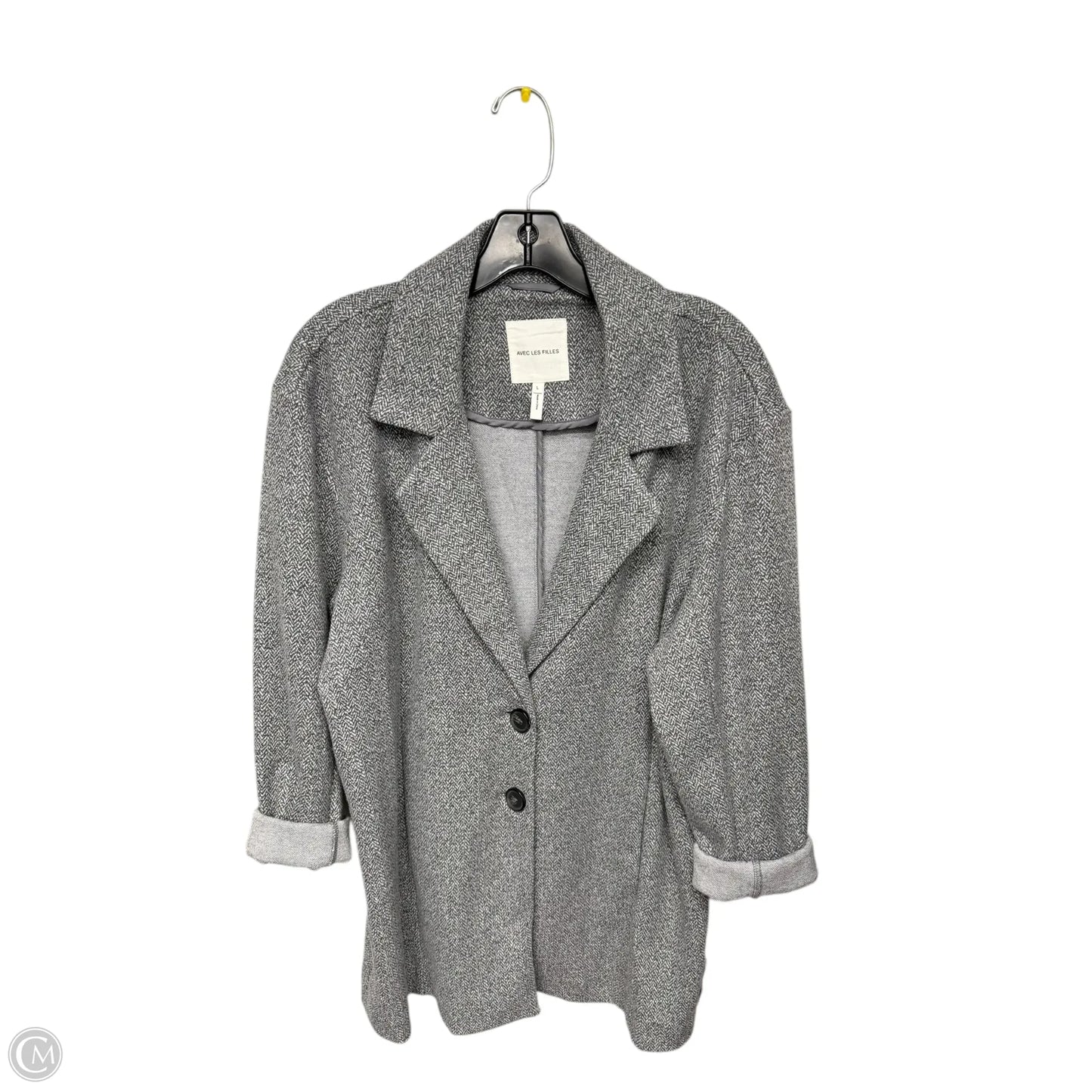 Blazer By Avec Les Filles In Grey, Size: L